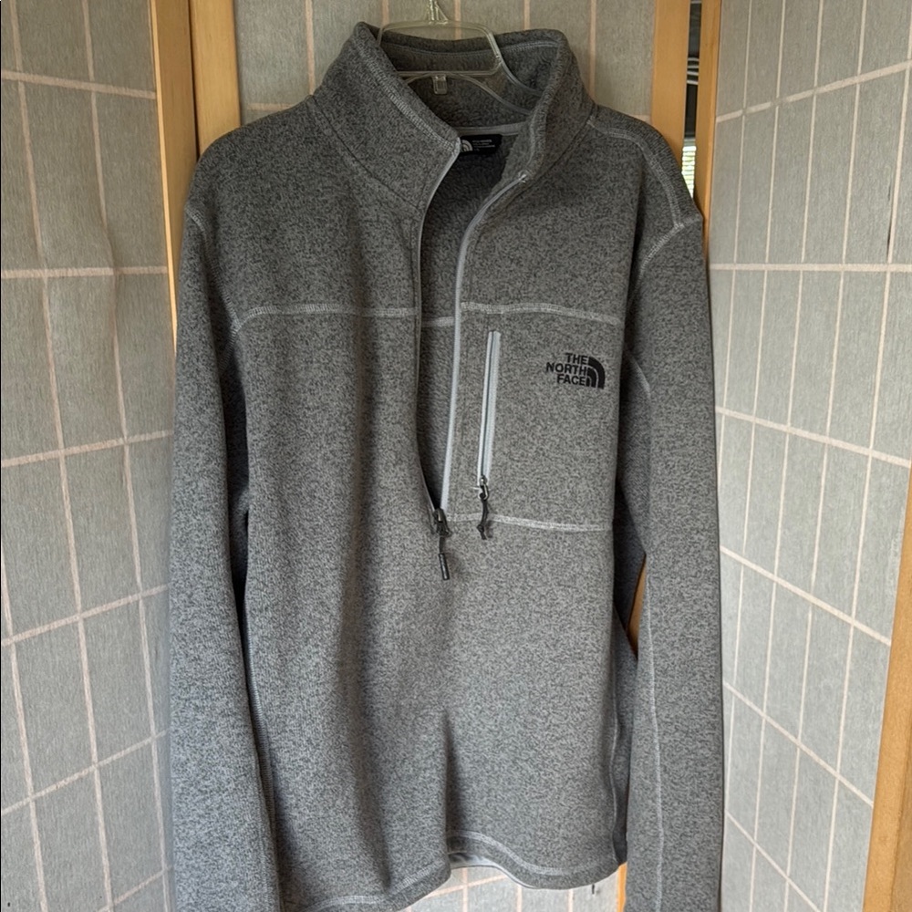 The North Face Gray Quarter-Zip Gordon Lyons Pullover